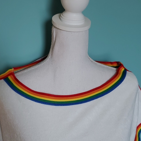 NWT Retro French Terry Top - Picture 2 of 4